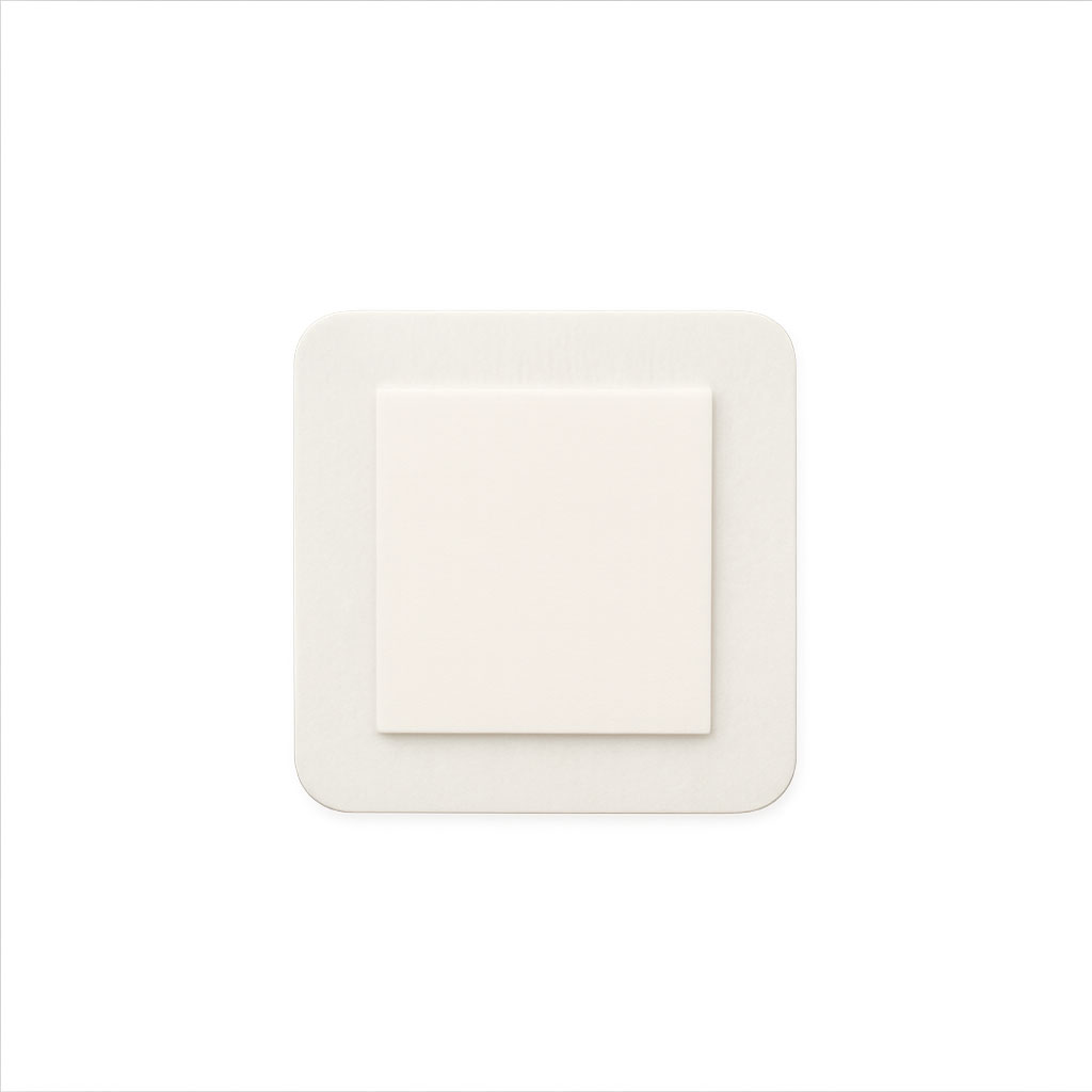 Slikon Kenarlı Köpük Yara Örtüsü 10x10cm S-72044