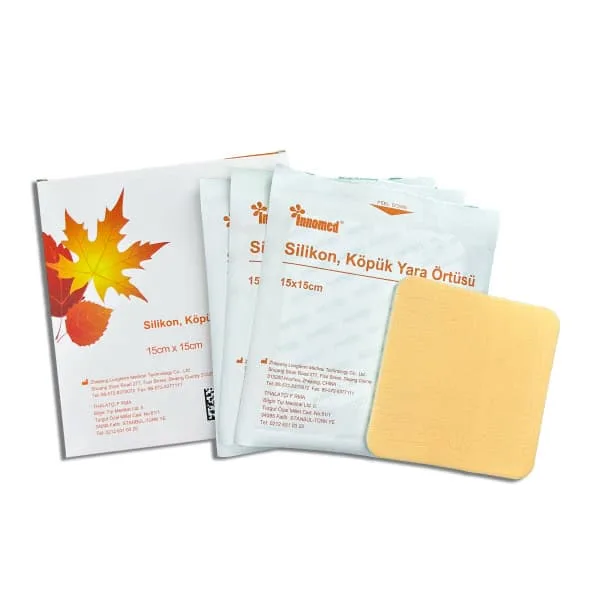 Silikon Köpük Yara Örtüsü 15x15cm S-71066.
