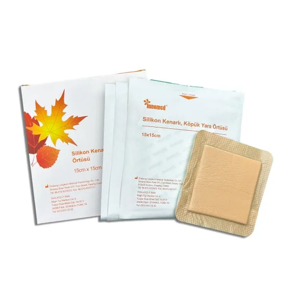 Silikon Kenarlı Yara Örtüsü 15x15cm S-72066.