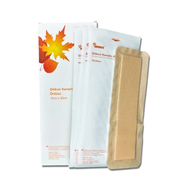 Slikon Köpük Yara Örtüsü 10x30cm S-72412.